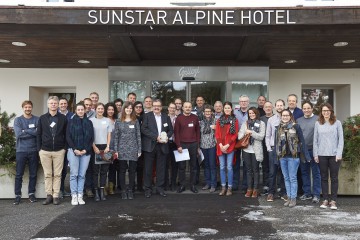 Die Teilnehmer des 4. Schweizer Tourismuscamps in Arosa