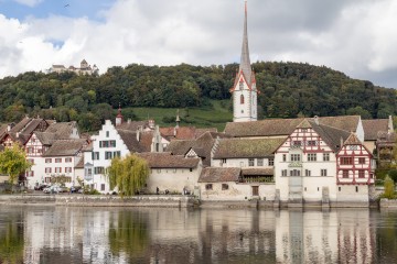 Stein am Rhein mit Kloster St.Georgen
