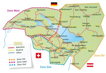 Zonenplan Bodensee Ticket 2024