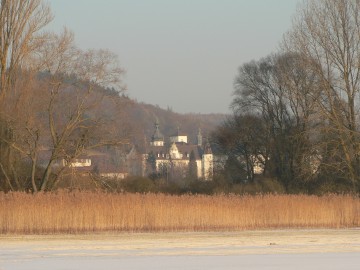 Das winterliche Kloster Hegne