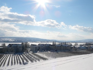 Kloster Hegne im Winter