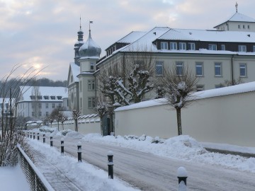 Winterliches Kloster Hegne