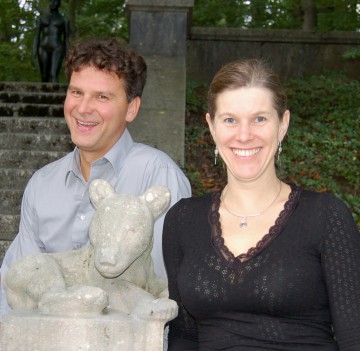 Die Musiker Ulrich Frey und Christine Baumann