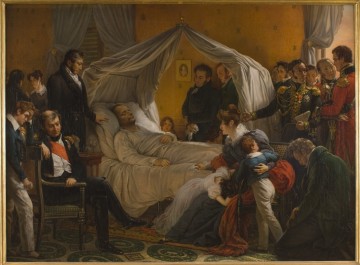 Vor seinem Tod: Napoleon im Sterbebett