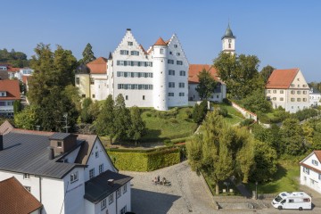 Blick auf Schloss Aulendorf